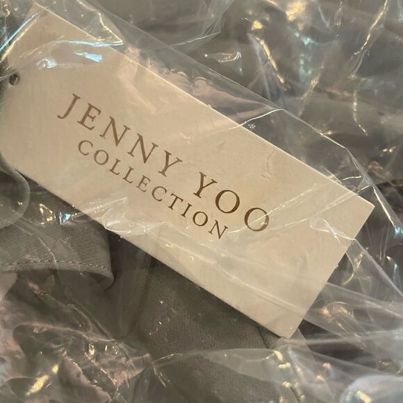NWT - Jenny Yoo Mika Bridesmaid Dress Mineral Luxe Chiffon - Picture 3 of 5